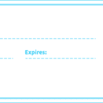 A blue line is shown on top of the word " expires ".